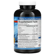 Load image into Gallery viewer, Carlson Very Finest Fish Oil Orng 240 Sg
