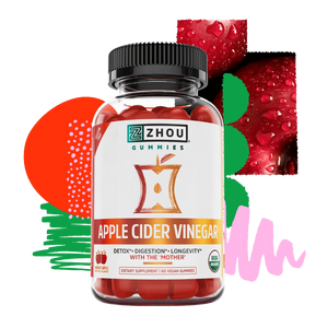 ZHOU Apple Cider Vinegar Gummies 60 C