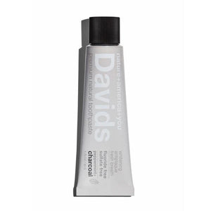 Davids Whitening + Antiplaque Natural Mint Charcoal