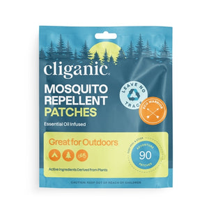 Cliganic Mosquito Repellent Patches 0.72oz