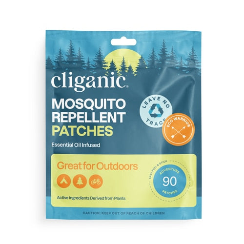 Cliganic Mosquito Repellent Patches 0.72oz