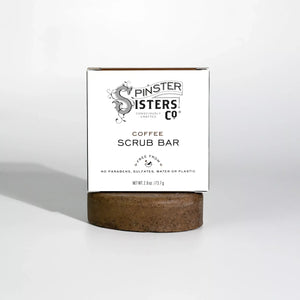 Spinster Sister Co Coffee Scrub Bar 2.5oz