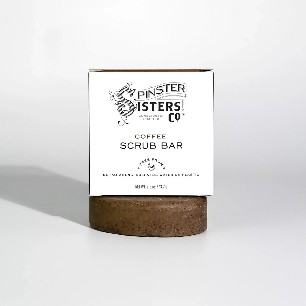 Spinster Sister Co Coffee Scrub Bar 2.5oz