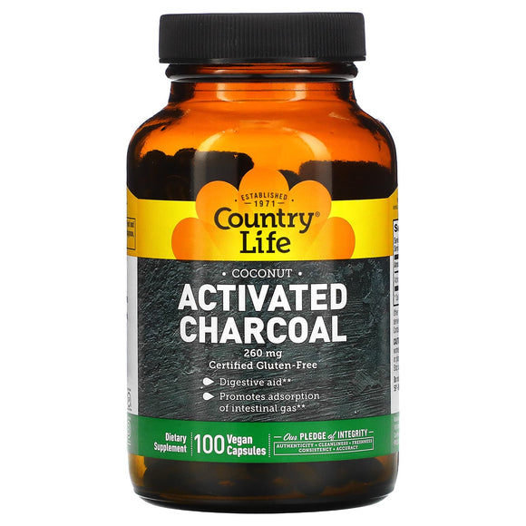 CL Activated Charcoal 260mg 100 vc