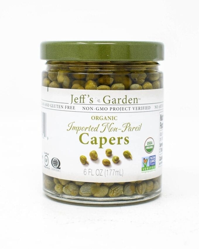 JG Organic Capers 6oz