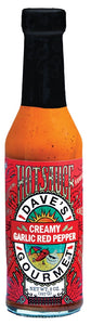 Creamy Garlic Red Pepper Hot Sauce Dave's Gourmet