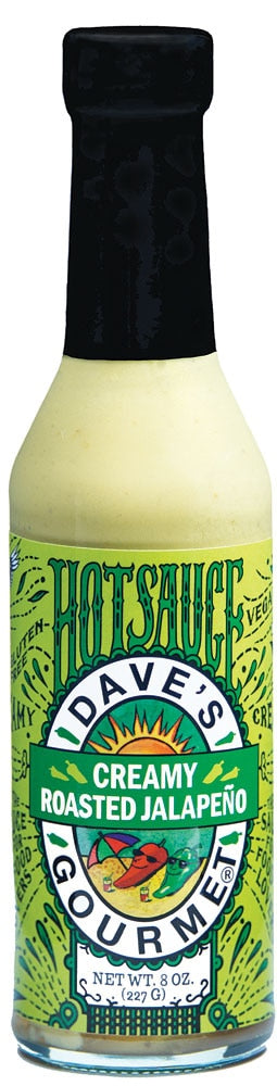Creamy Roasted Jalapeno Hot Sauce Dave's Gourmet