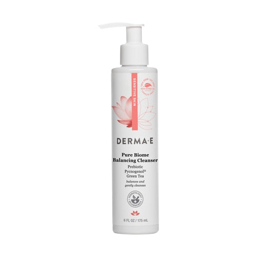 Derma E Pure Biome Balancing Cleanser 6 Oz