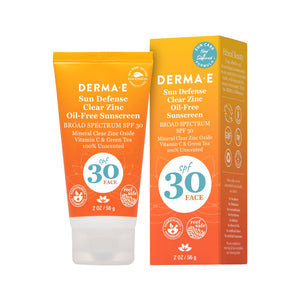 Derma E Sun Defense Cler Znc Ol Fr Snscrn 2oz
