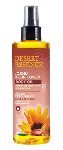 Desert Essence Body Oil Jojoba + Sunflower