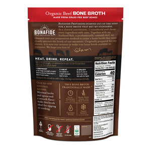 Bonafide Organic Beef Bone Broth