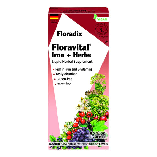Floradix Floravital Liquid Iron+Herbs 8.5 fl oz