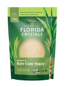 Florida Crystals Raw Organic Sugar Cane 2lb