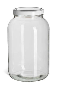 Clear Jar Wide Mouth 1 gal