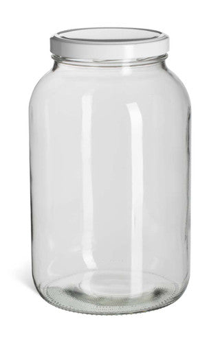 Clear Jar Wide Mouth 1 gal