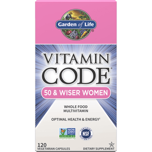 Vitamin Code 50 & Wiser Women 120vc