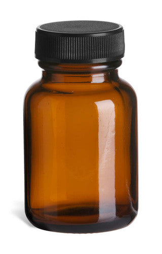 Amber Vitamin Bottle 60c