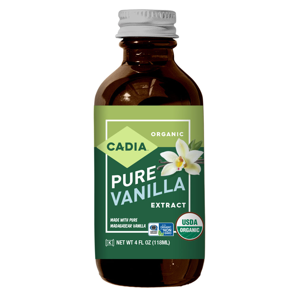 Cadia Organic Pure Vanilla Extract 4oz
