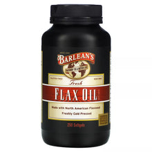 Load image into Gallery viewer, Flax Oil Barlean&#39;s Softgels
