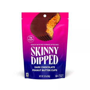 Dark Chocolate Peanut Butter Cups Skinny Dipped