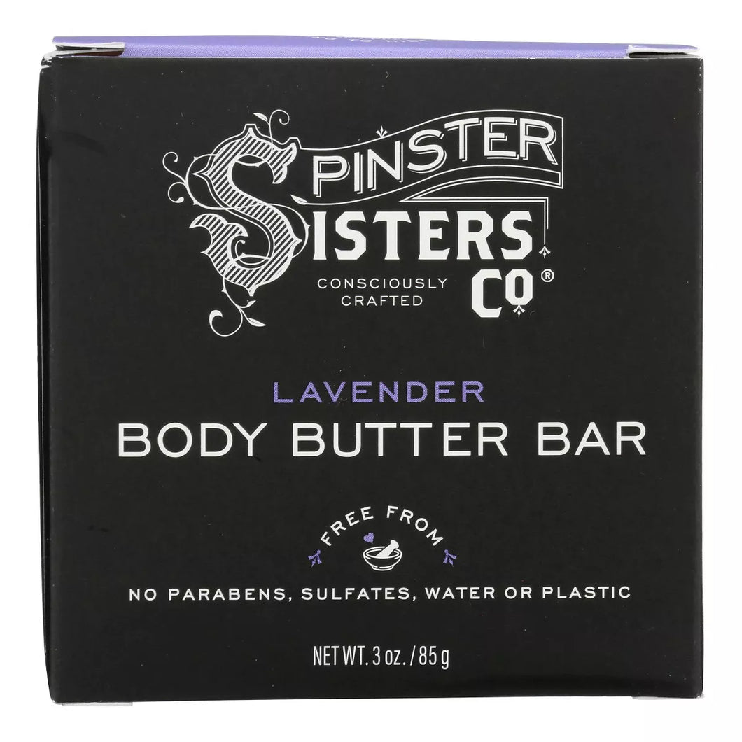Spinster Sister Lavender Body Butter Bar