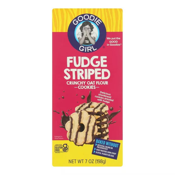 Fudge Striped Cookies Goodie Girl