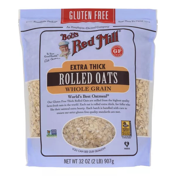 Bob's Red Mill Gluten-Free Extra Thick Rolled Oats
