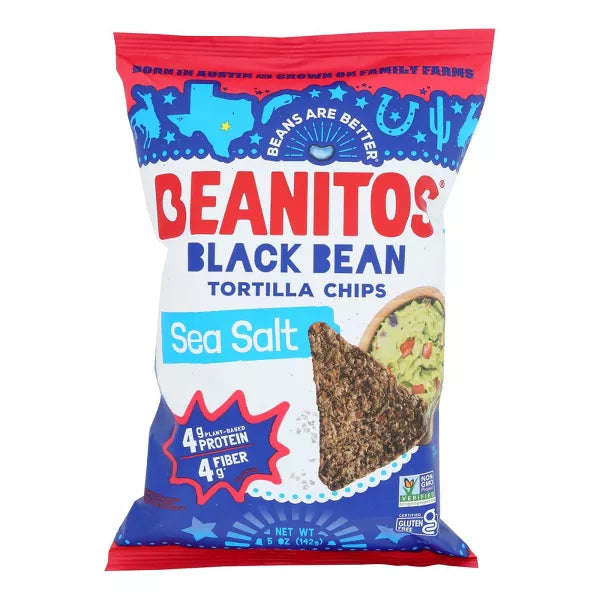 Beanitos Black Bean Tortilla Chips Sea Salt