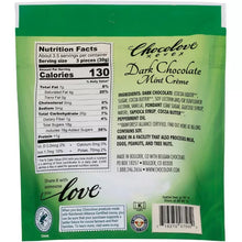 Load image into Gallery viewer, Dark Chocolate Mint Creme Chocolove
