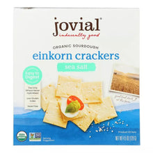 Load image into Gallery viewer, Einkorn Crackers Sea Salt Jovial
