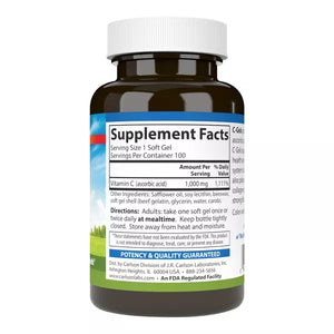 C Gel 1,000mg Carlson 100sg