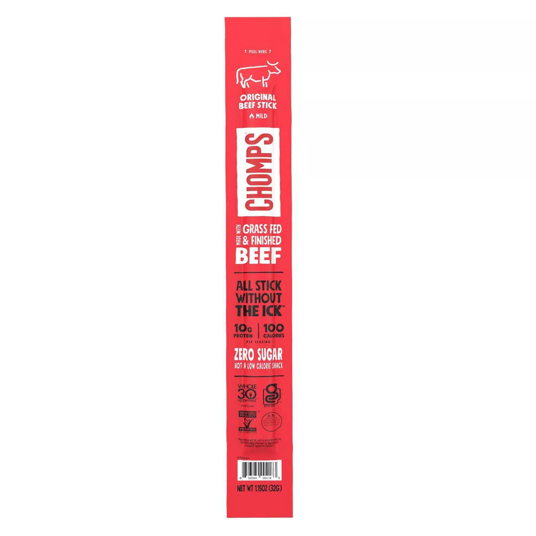 Chomp Beef Sticks Original Mild