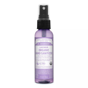 Dr Bronners Hand Sanitizr Spry Lvndr Ogc 2 Oz