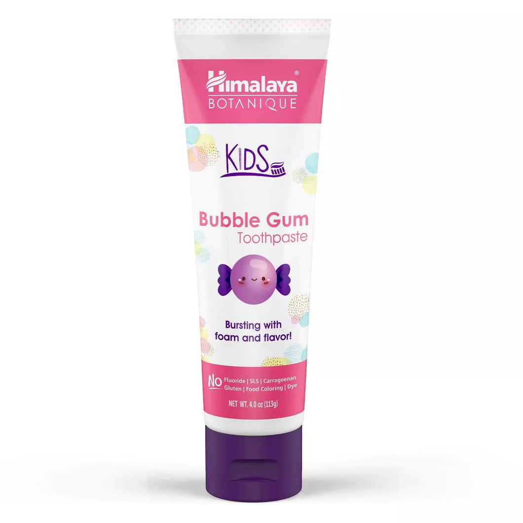 Himalaya Kids Bubble Gum Toothpaste Ogc 4 Oz