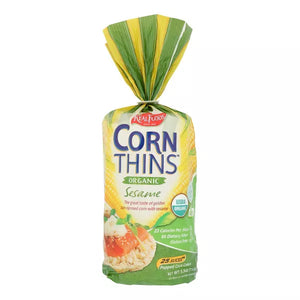 Corn Thins Sesme Organic Real Foods