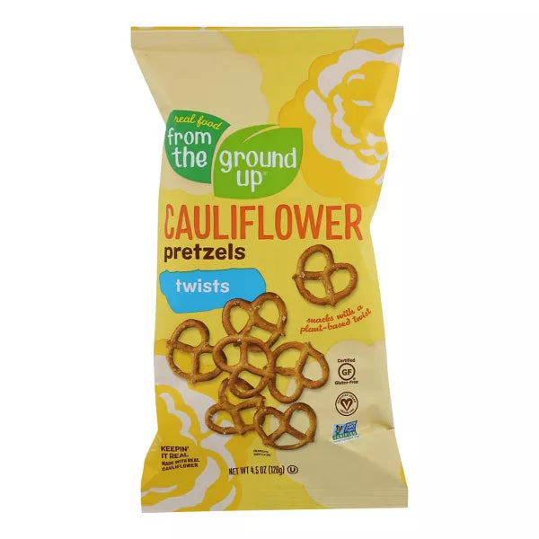 From the Ground Up Califlower Pretzel Twists