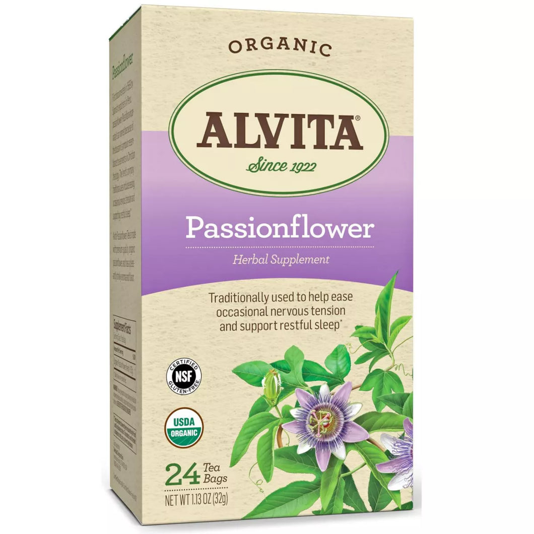 Alvita Passion Flower Tea Og 24 Bg