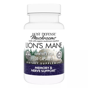 Host Defense Lions Mane Og 30 Vcp