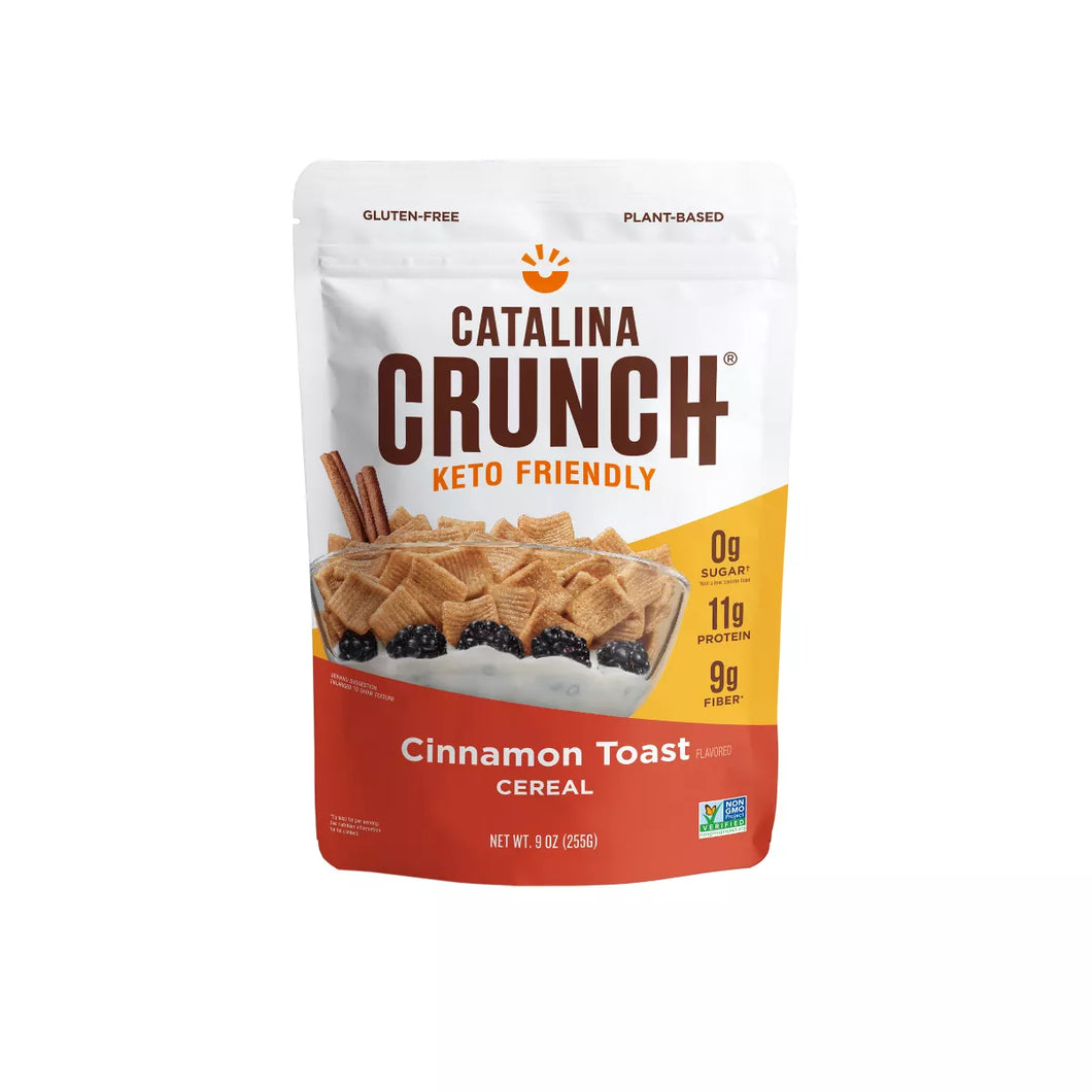 Cinnamon Toast Cereal Catalina Crunch Keto Friendly