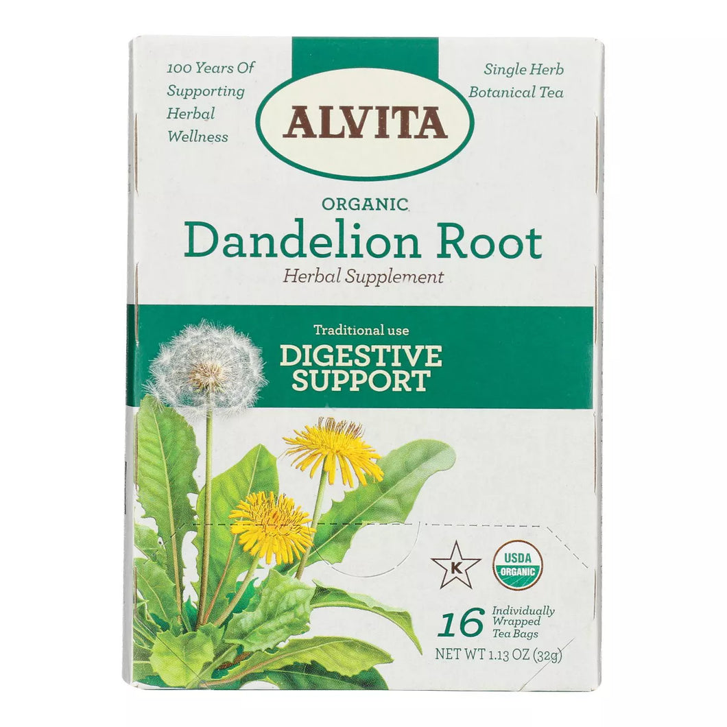 Dandelion Root Tea Organic Alvita