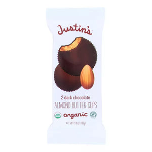 Dark Chocolate Almond Butter Cups Organic Justin's