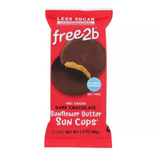Load image into Gallery viewer, Dark Chocolate Sunflower Butter Cups Free2b
