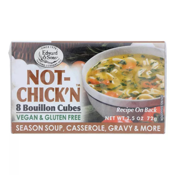 Edward Sons Bouilln Cube Not Chkn Ogc 2.5oz