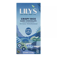 Load image into Gallery viewer, Crispy Rice Dark Chocolate Lily&#39;s
