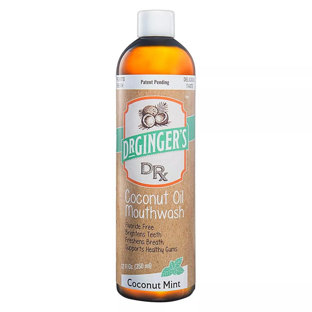 Dr. Ginger's Coconut Oil Mouthwash Coconut Mint