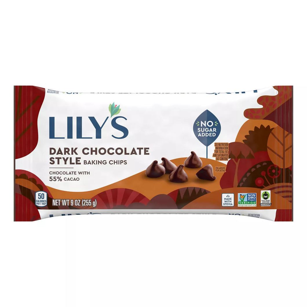 Lily's Dark Chocolate Baking Chips