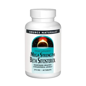 Source Naturals Mega Strength Beta Sitosterol 375mg 60t