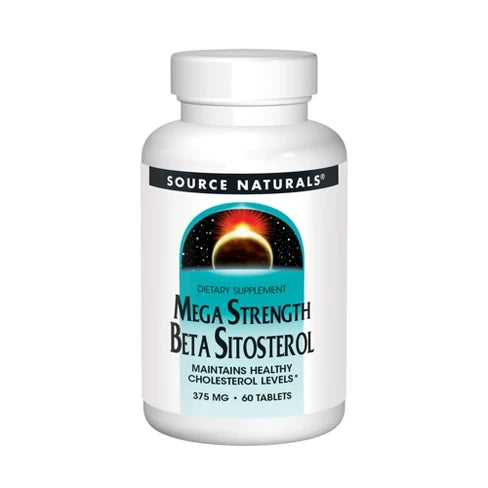 Source Naturals Mega Strength Beta Sitosterol 375mg 60t
