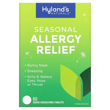 Load image into Gallery viewer, Hylands Seasonal Allergy Relief 60 Tb
