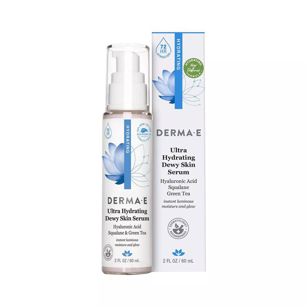 Derma E Ultra Hydrating Dewy Skin Serum 2 Oz